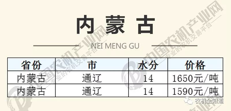 内蒙最新玉米价格动态分析